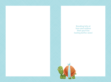 Pictura Oh No! Get Well Card from the Everyday Cards collection featuring colorful, humorous illustration for well wishes.