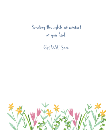 Pictura Watering Can Get Well Card featuring a watering can illustration, perfect for sending cheerful get well wishes.