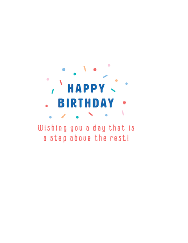 Pictura Shrimply The Best birthday card featuring colorful shrimp illustration for everyday greeting cards