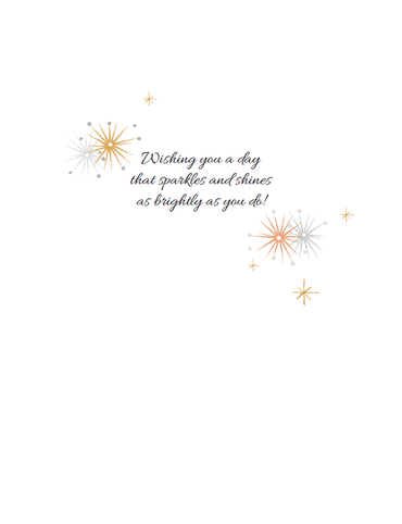 Pictura birthday cake slice greeting card from the Everyday Cards collection, featuring colorful cake illustration and festive design.