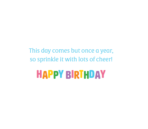 Celebrate Confetti Birthday Card by Pictura featuring colorful confetti design on an everyday greeting card.