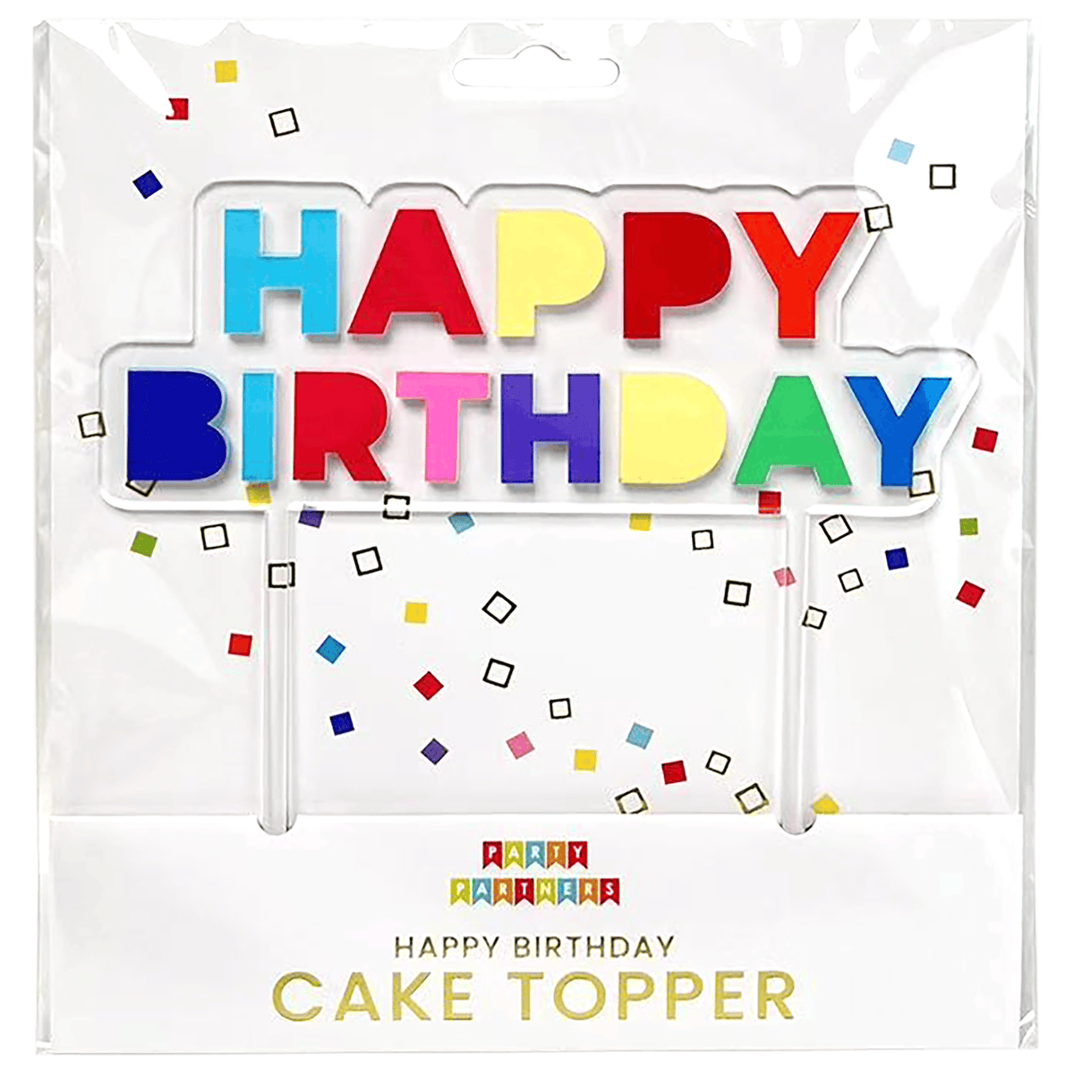 Joyful Lands Craft Co. layered cake topper with elegant design, perfect for decorating special occasion cakes.