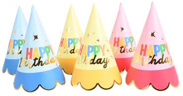 Hats - HBD Scalloped