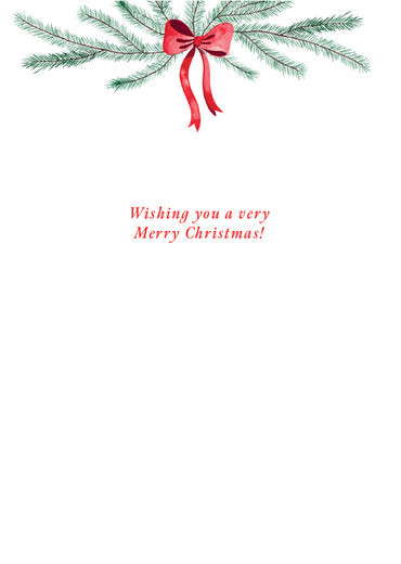 Pictura Candy Canes Christmas Card featuring festive red and white striped candy canes on a seasonal holiday background.
