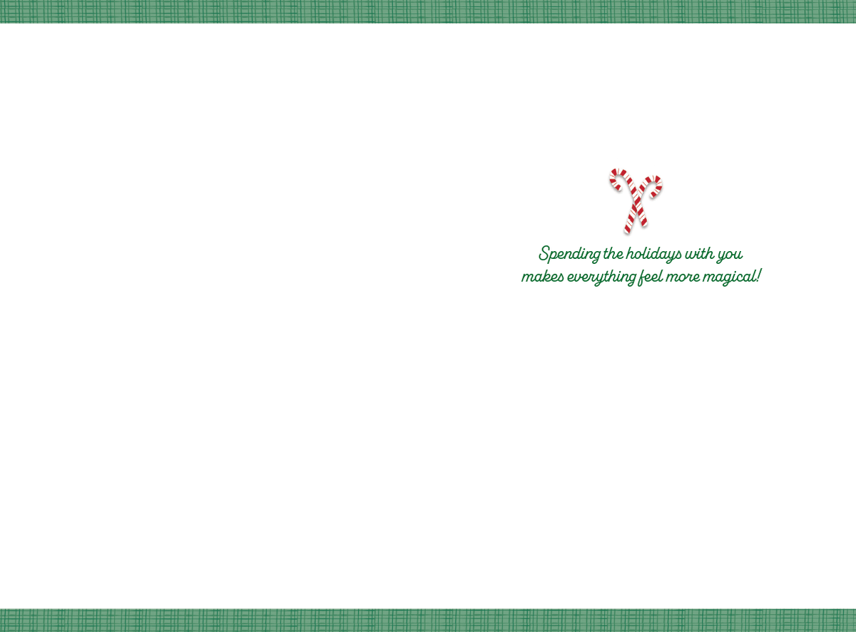 Pictura Happy Snowman Christmas Card featuring a festive snowman illustration for seasonal holiday greetings.