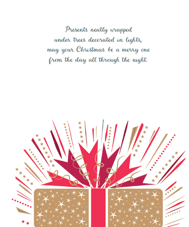 Merry Christmas Gift Christmas Card