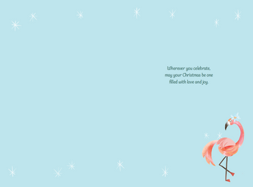 Coastal Wreath Christmas Card