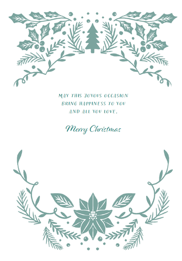 Pictura Most Wonderful Time Christmas Card featuring festive holiday design with seasonal greetings and decorative elements.