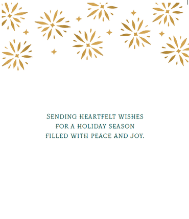 Angel Christmas card featuring a festive seasonal design with a graceful angel illustration, branded by Pictura.
