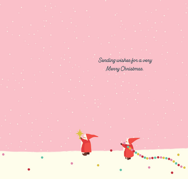 Christmas Tree Christmas Card Spinning Wheel