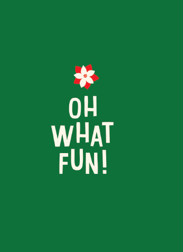 Seasonal Christmas card with festive phrases, featuring holiday-themed design by Pictura, perfect for sending holiday greetings.