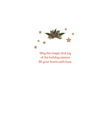 Festive Snowman Couple Christmas Card by Pictura featuring a cheerful snowman duo in holiday attire.