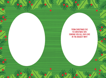 Tiny Reindeer Christmas Card Special Girl