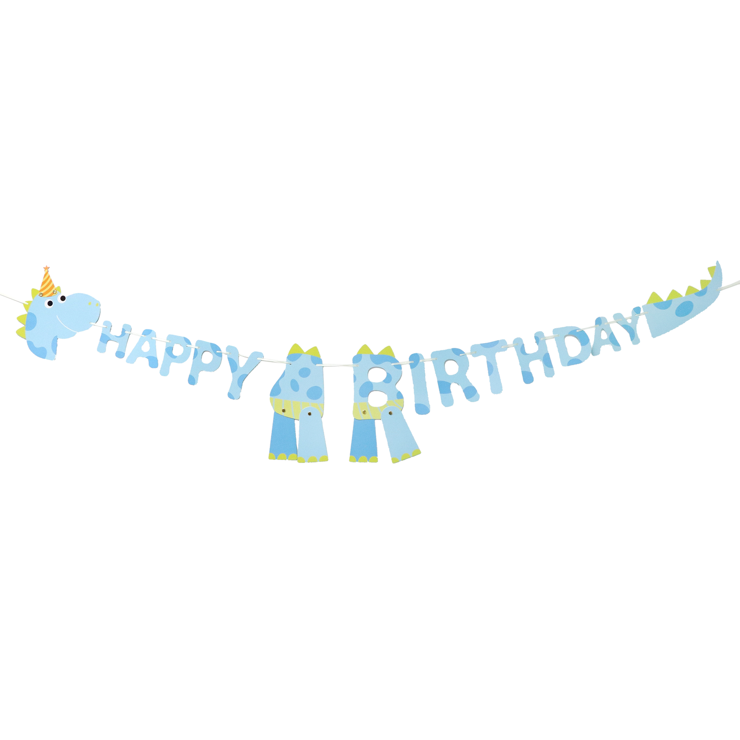 Dino Happy Birthday Banner