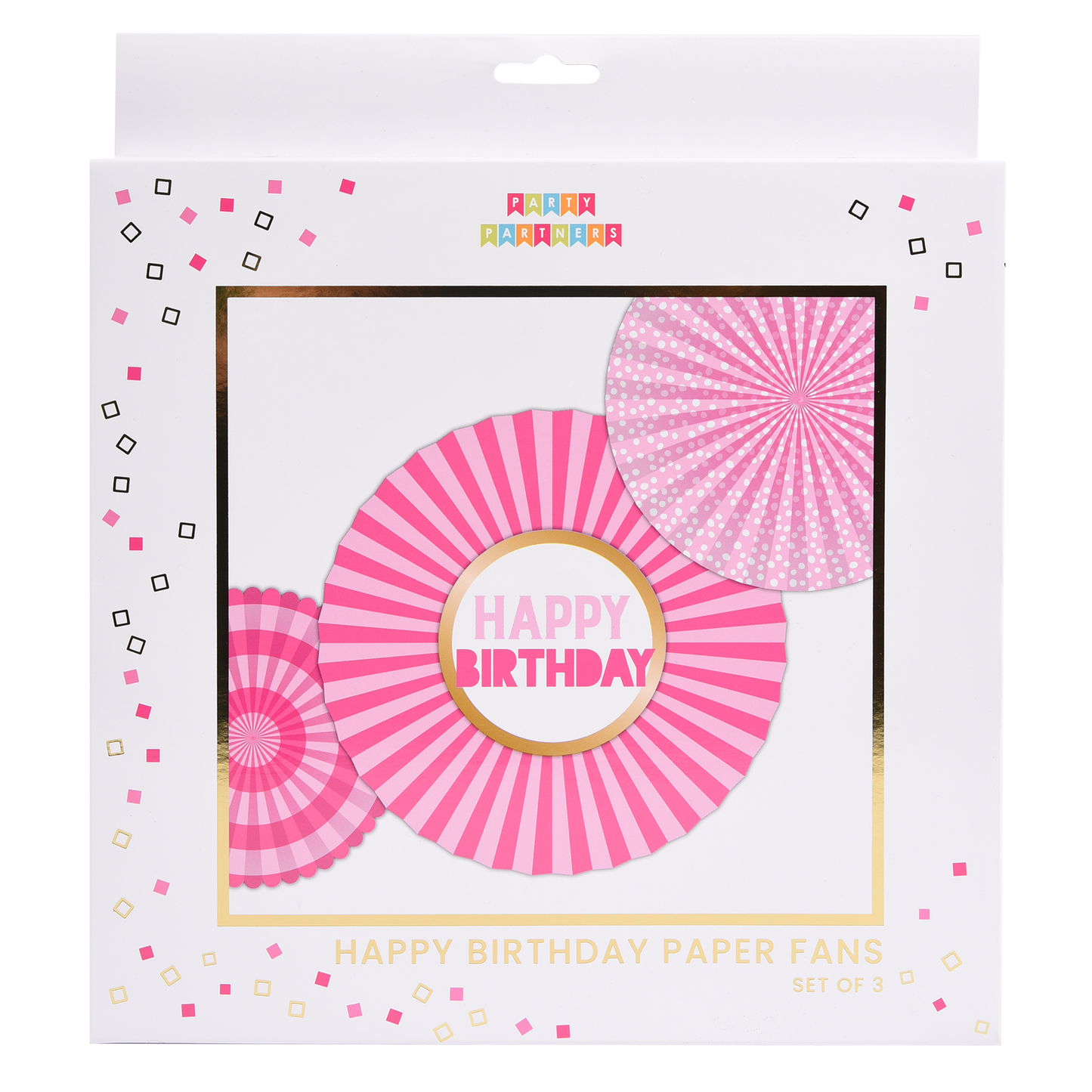 Paper Fan - HB Pink