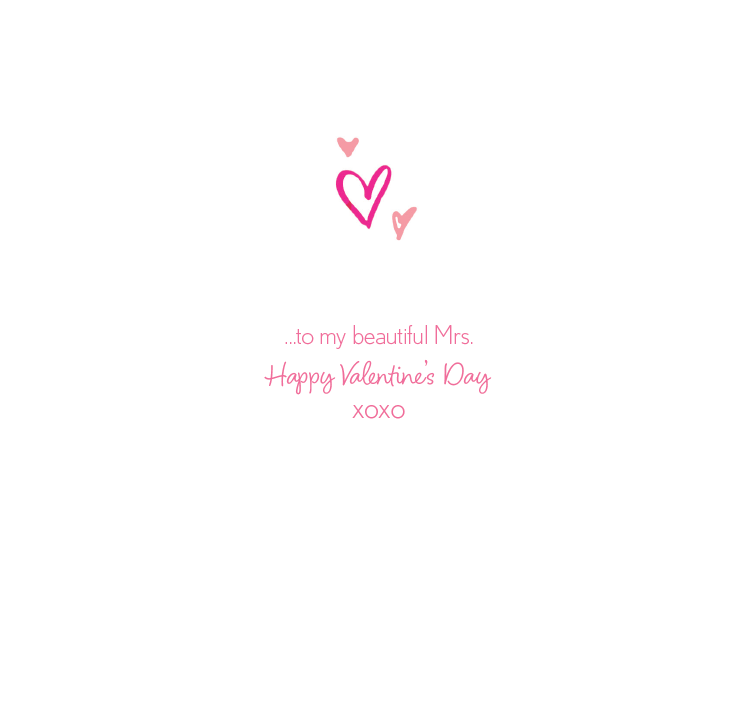 Valentine's Day - Wife