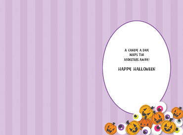 Pictura Spooky Treat Machine Halloween card featuring a festive Halloween design with spooky imagery and playful graphics.