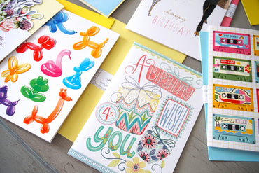 Wish 4 You birthday card from Pictura, featuring colorful designs suitable for everyday greeting card occasions.