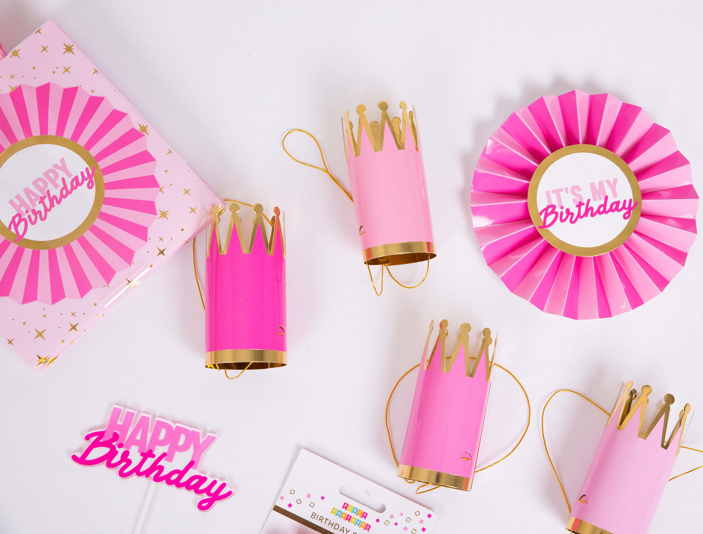 Paper Badge - Pink