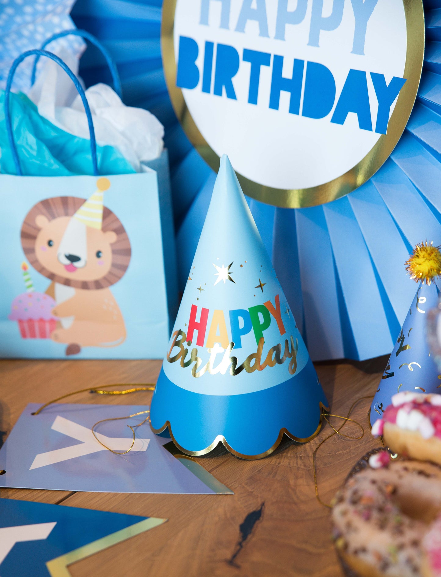 Hats - HBD Scalloped