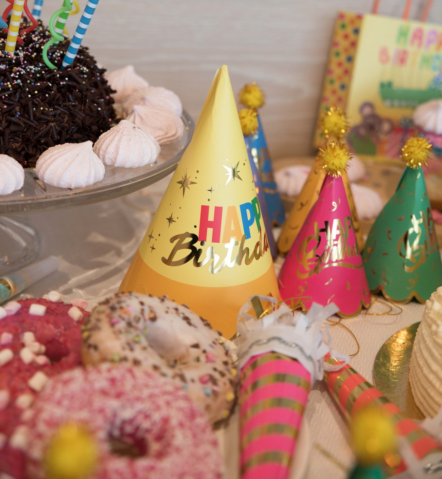 Hats - HBD Scalloped