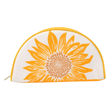 Sunflower Half Moon Pouch