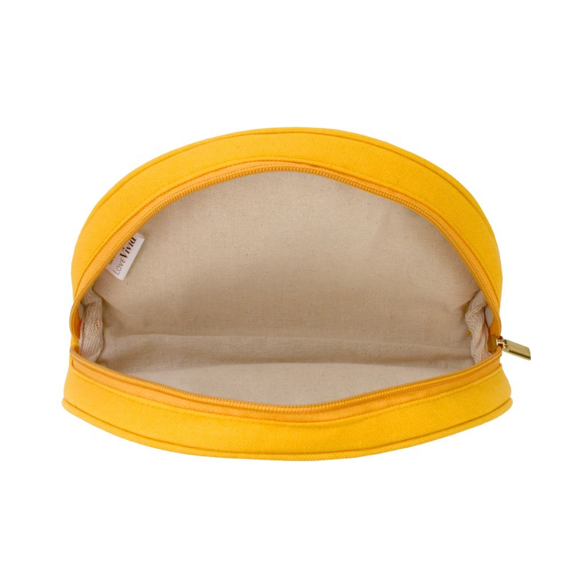 Sunflower Half Moon Pouch