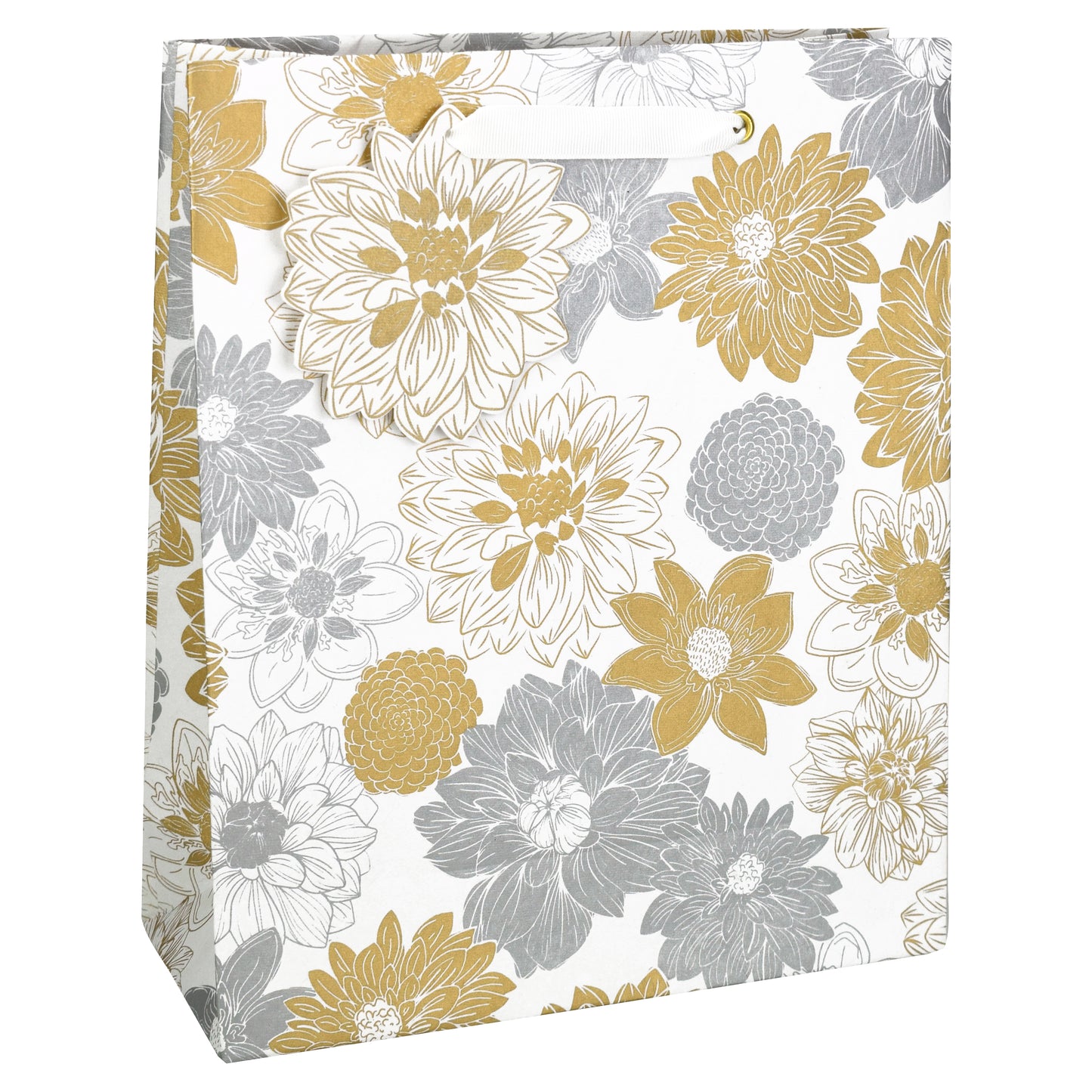 Elegant Floral Large Bag