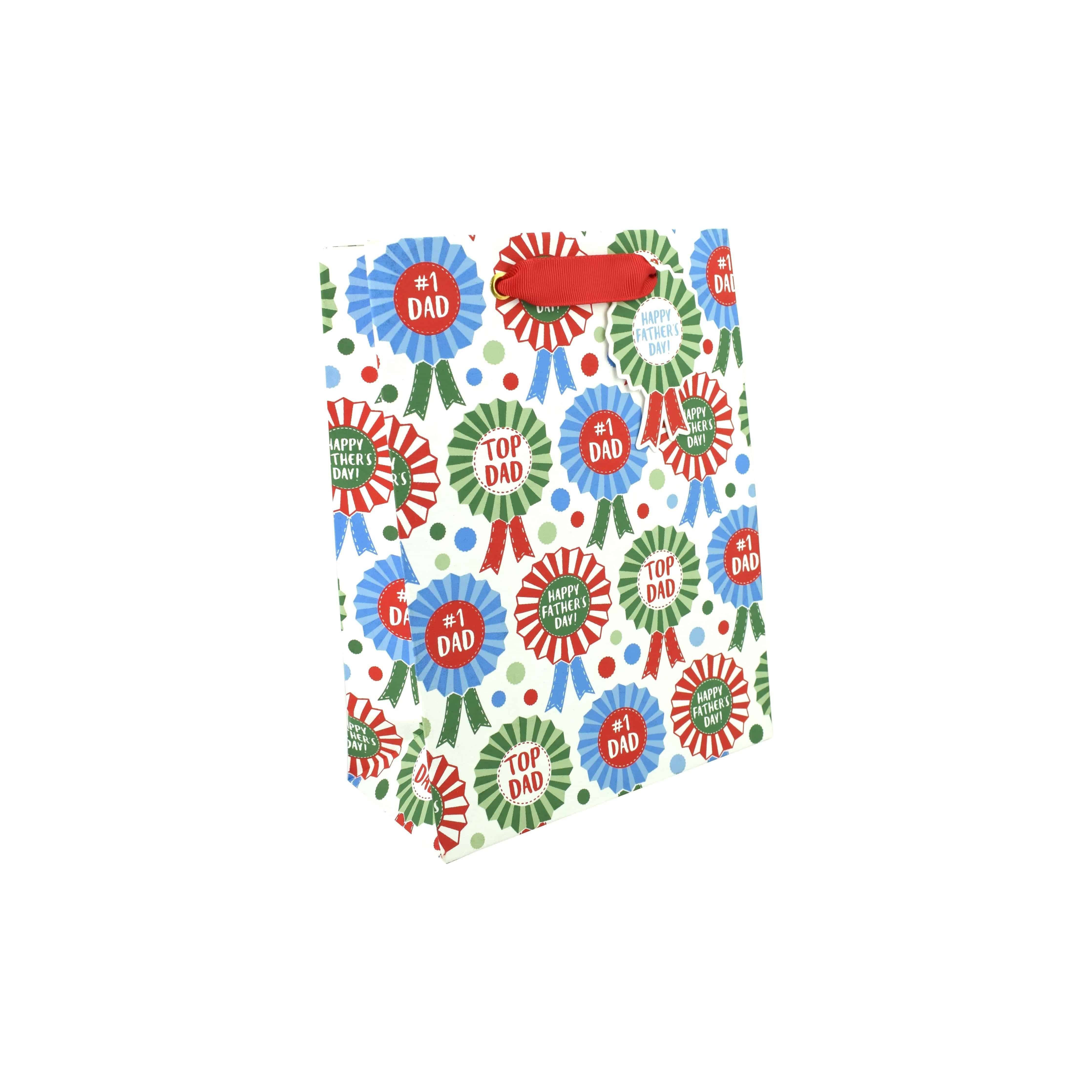 Love Vivid Top Dad Med Bag gift bag with medical-themed design, perfect for Father's Day or medical professionals.