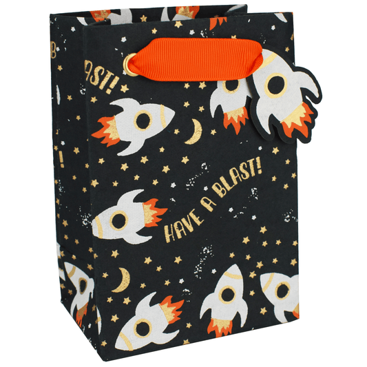 Love Vivid Have a Blast small gift bag with colorful design and handles, perfect for party favors or small gift packaging.
