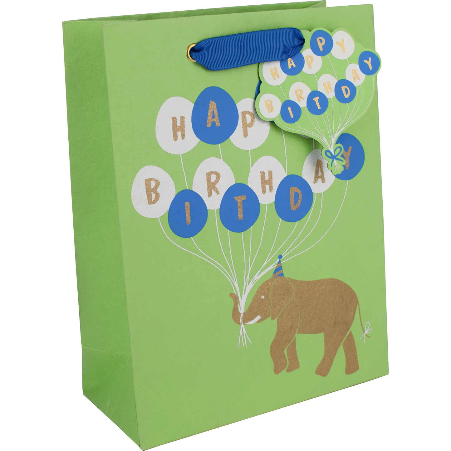 Birthday Elephant - Medium Bag