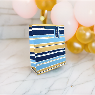 Painterly Blue Large Bag