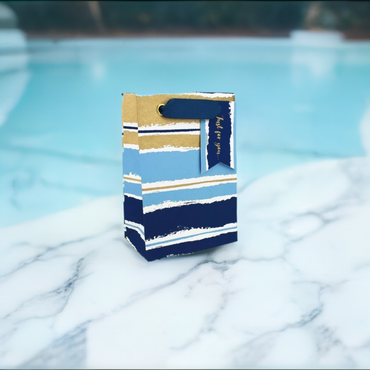 Painterly Blue Small Bag