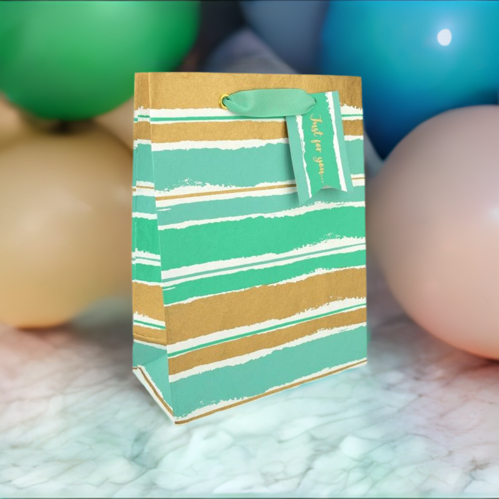 Painterly Mint Med Bag
