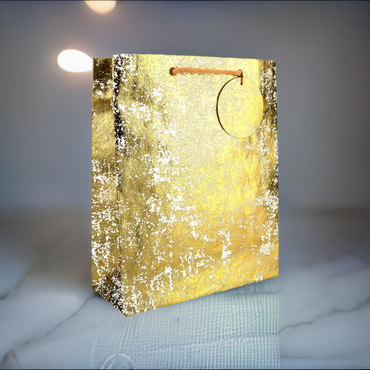 GOLD CRUSH MED BAG & TAG