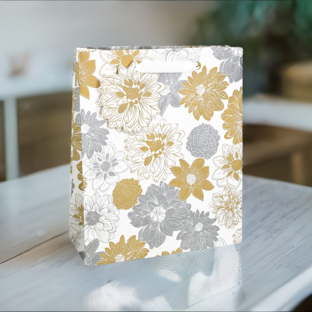 Elegant Floral Large Bag