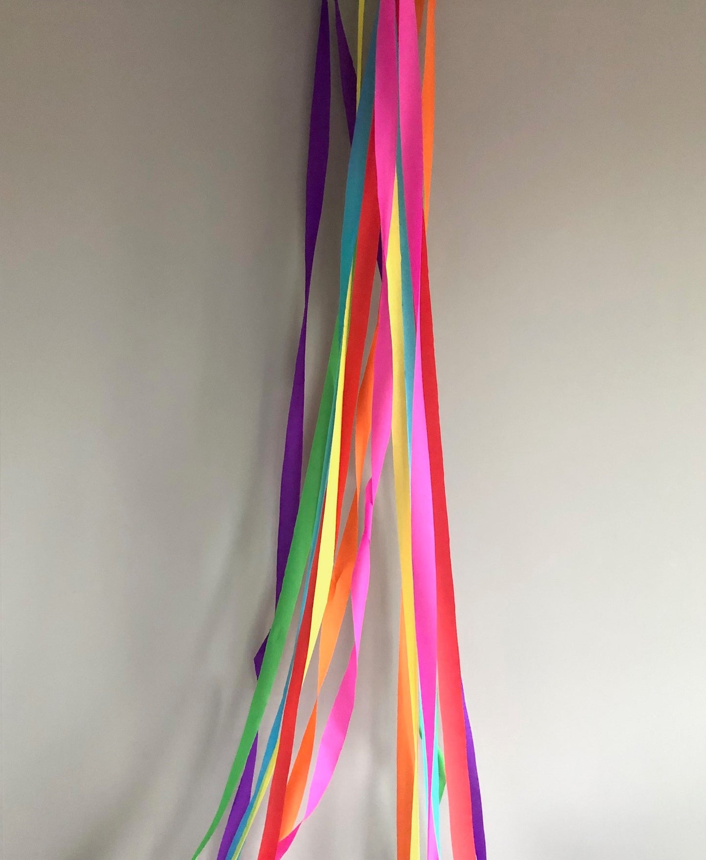 Rainbow Tissue Streamers
