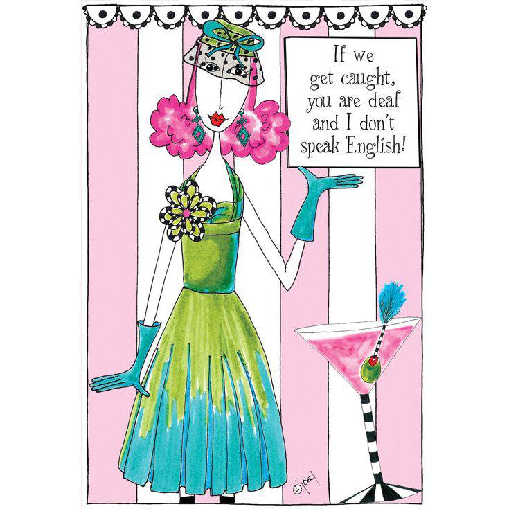 Colorful birthday card from Dolly Mamas by Pictura featuring playful text and cheerful design for everyday celebrations.