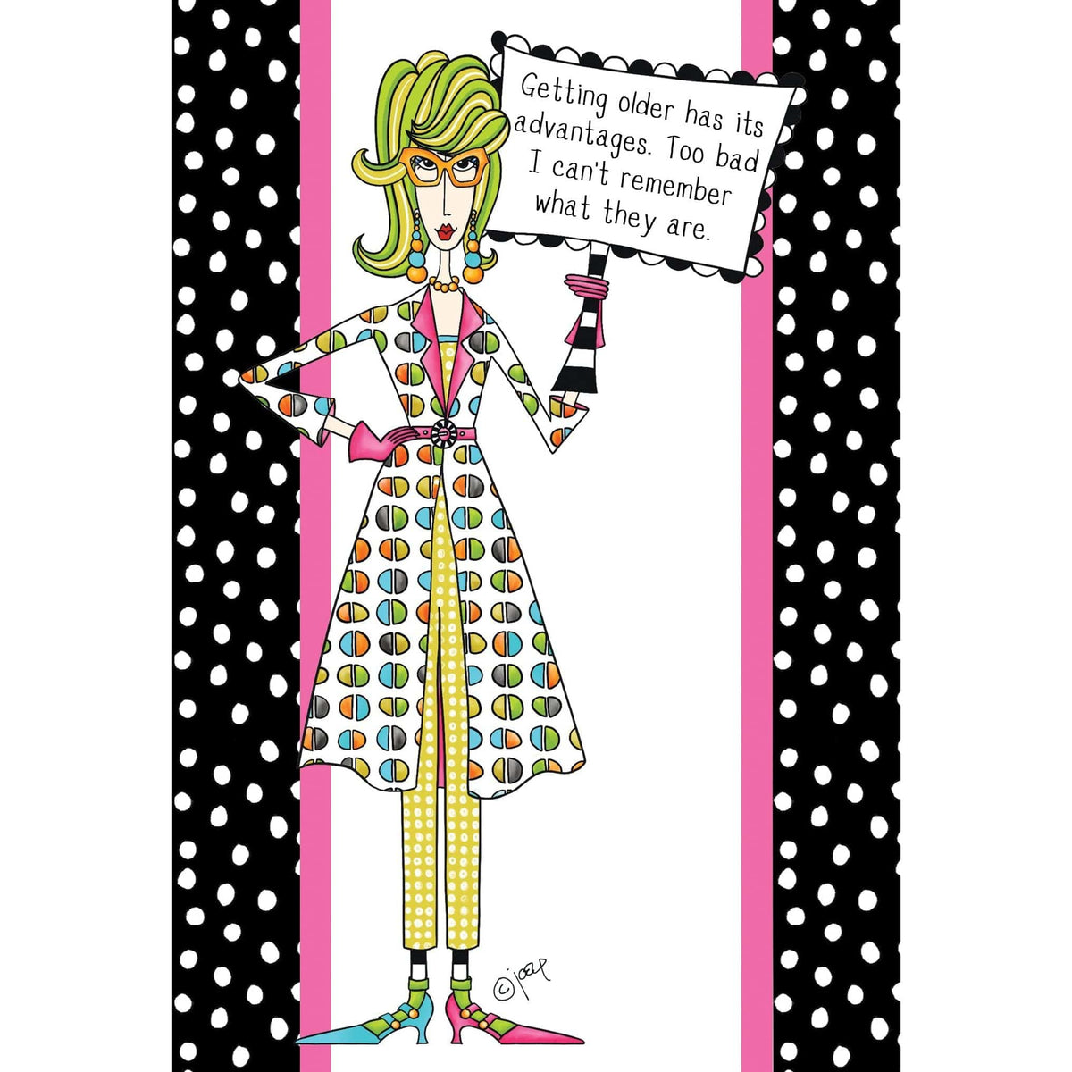 Getting Older Birthday Card by Pictura featuring a cheerful design, perfect for celebrating birthdays with a fun, everyday greeting card.