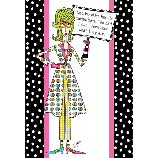 Getting Older Birthday Card by Pictura featuring a cheerful design, perfect for celebrating birthdays with a fun, everyday greeting card.