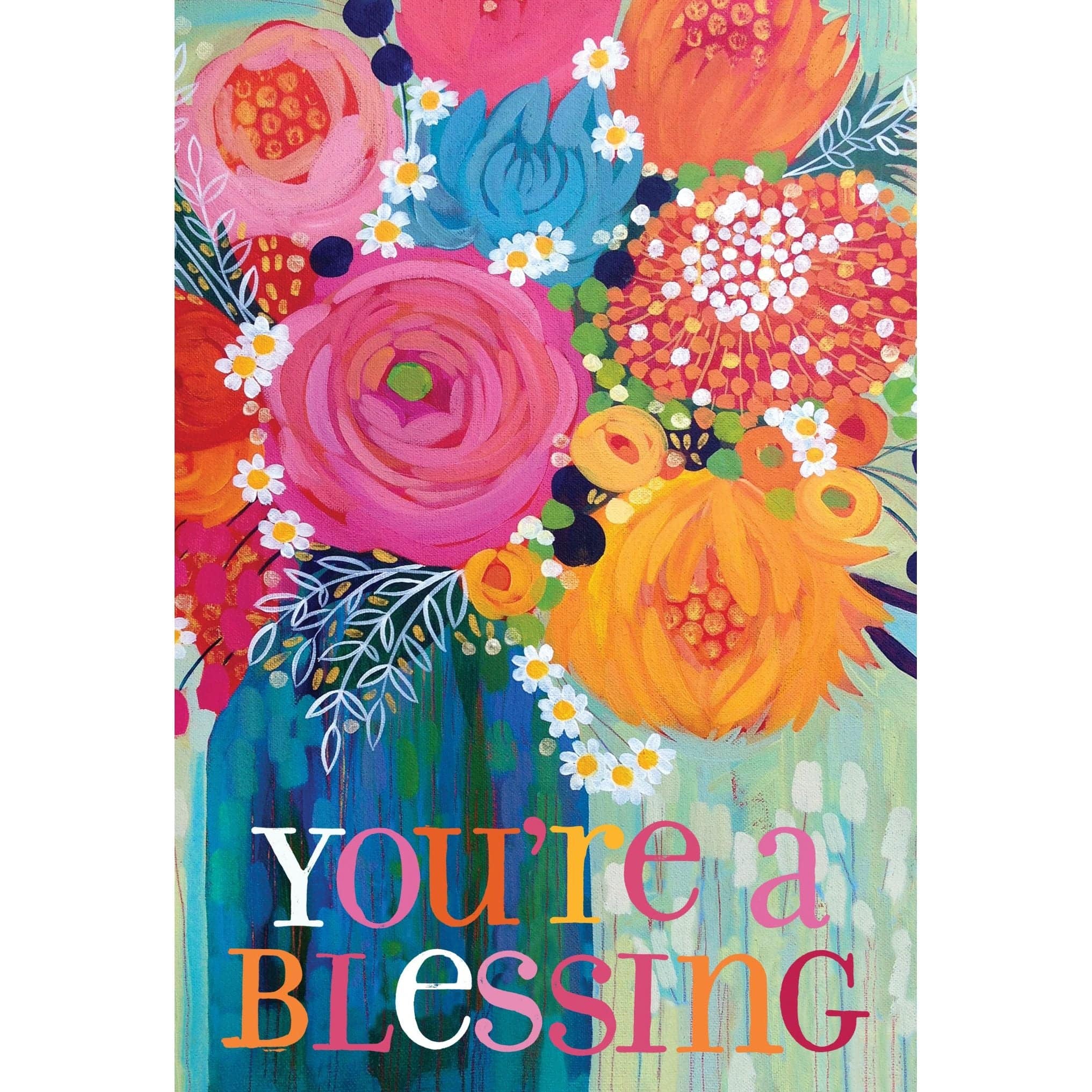Pictura You're A Blessing Thank You Card featuring floral design, perfect for expressing gratitude in everyday occasions