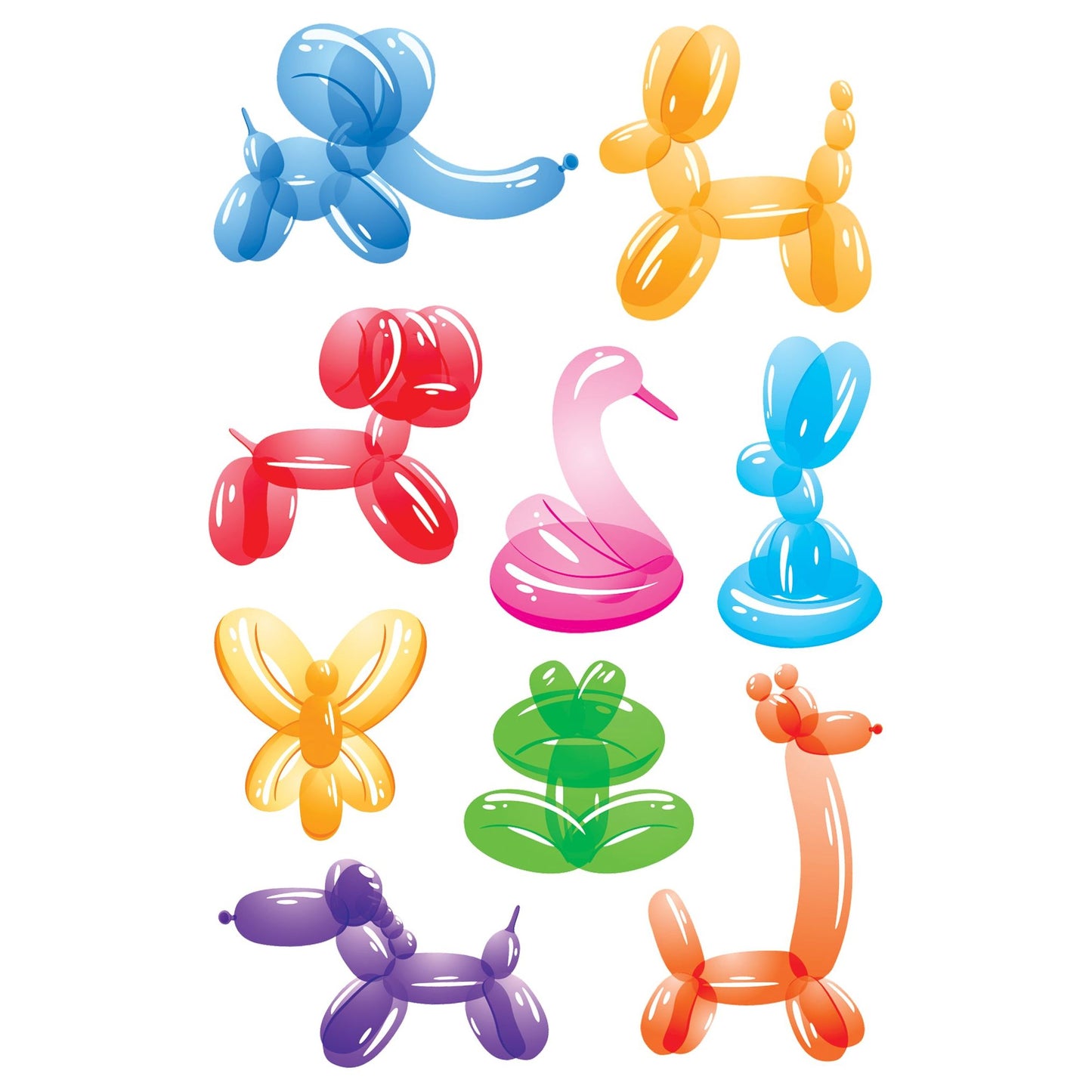 Balloon Animals Birthday Card - Cardmore