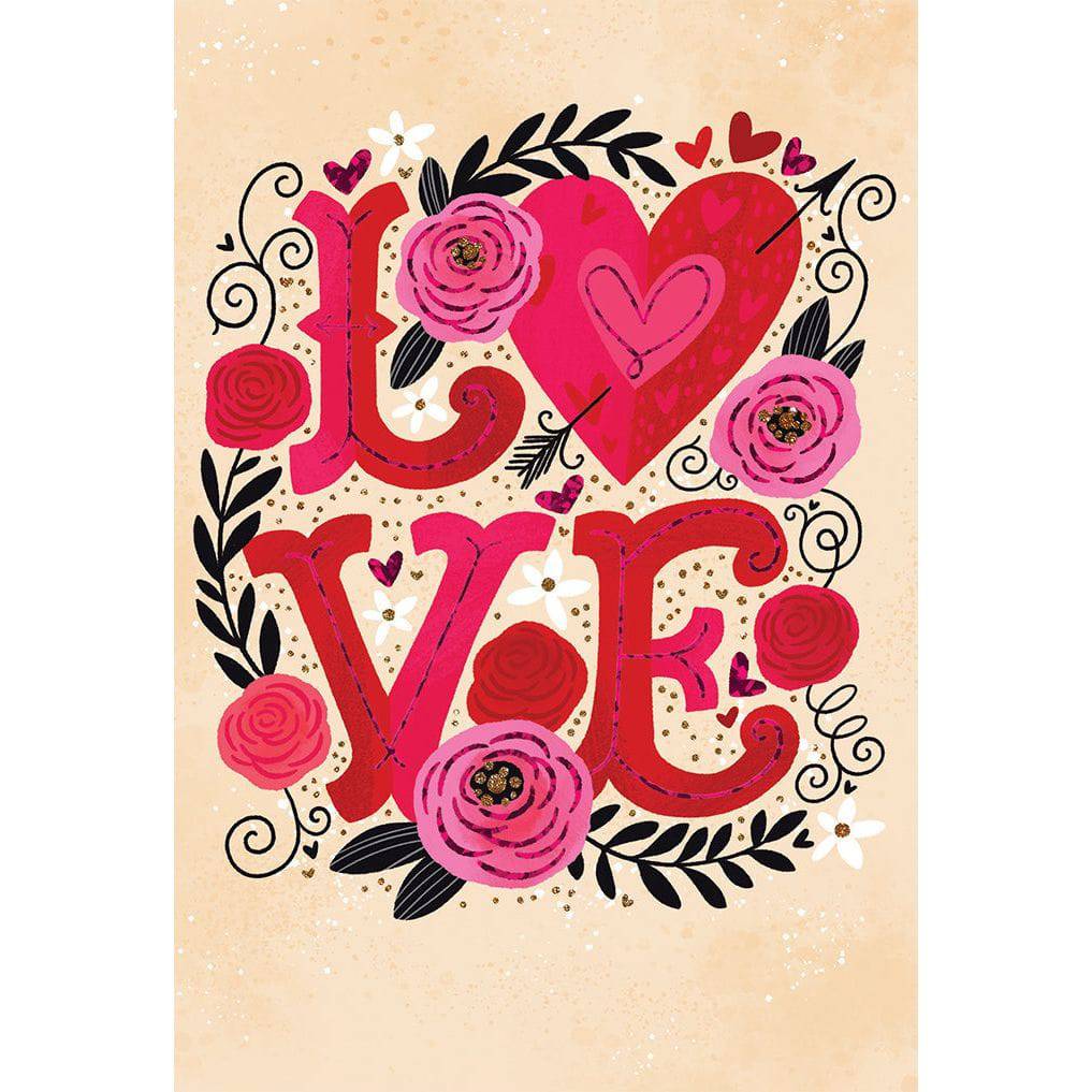 Pictura LOVE Anniversary Card from the Everyday Cards collection featuring romantic design and heartfelt message.