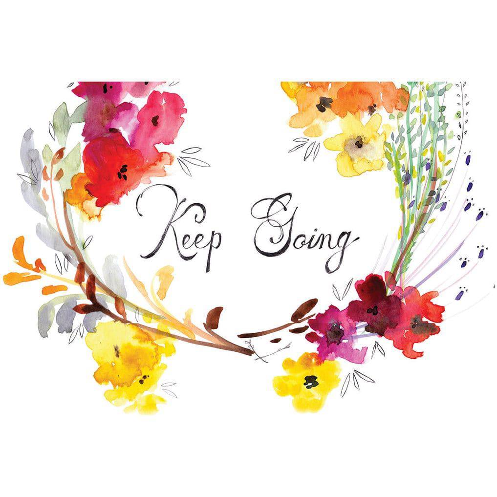 Pictura Keep Going Get Well Card featuring uplifting design for recovery and well-wishes, perfect for everyday greeting cards.