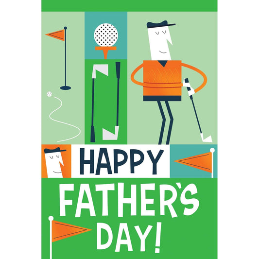 Father's Day golf card by Pictura featuring a cheerful design, perfect for celebrating dad on special occasions.