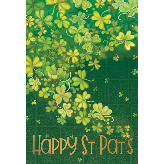 Pictura Shamrock Shower St. Patrick's Day card featuring a green shamrock design and festive holiday imagery.