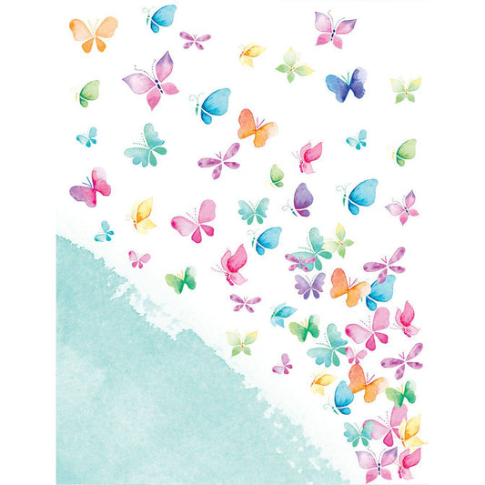 Pictura purse pad with butterfly design, soft cushioning for protecting handbags and preventing scratches on purse interiors.