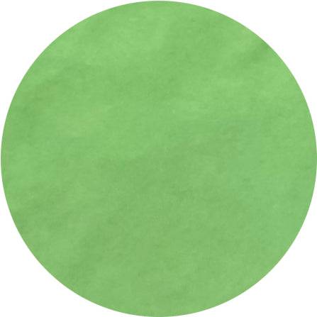 Lime green tissue paper by Party Partners, crinkled and folded for gift wrapping or craft projects.