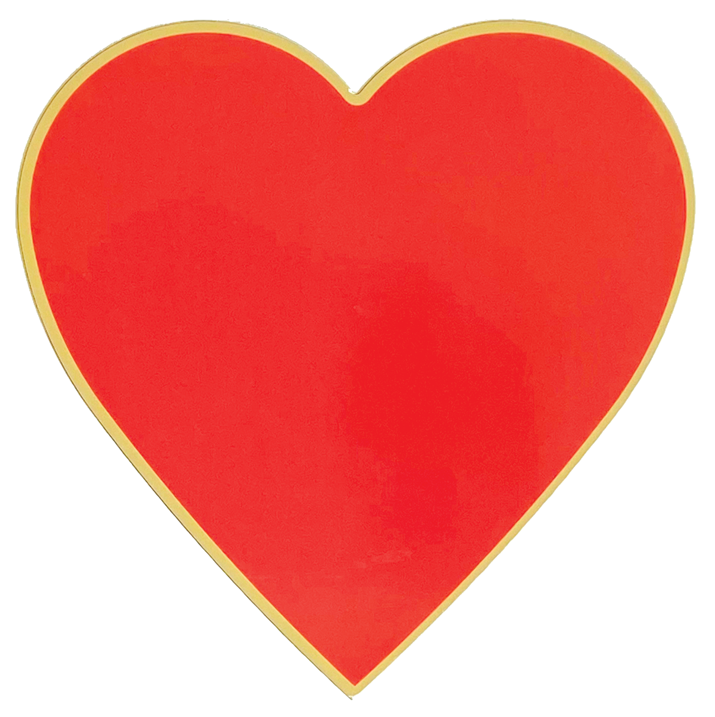 Red Heart Dessert Plates Party Partners - Cardmore