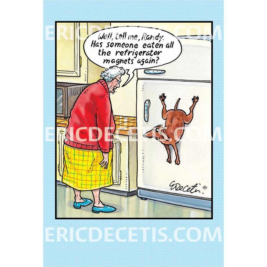 Birthday Card Eric Decetis Refrigerator Magnet 93968 - Cardmore